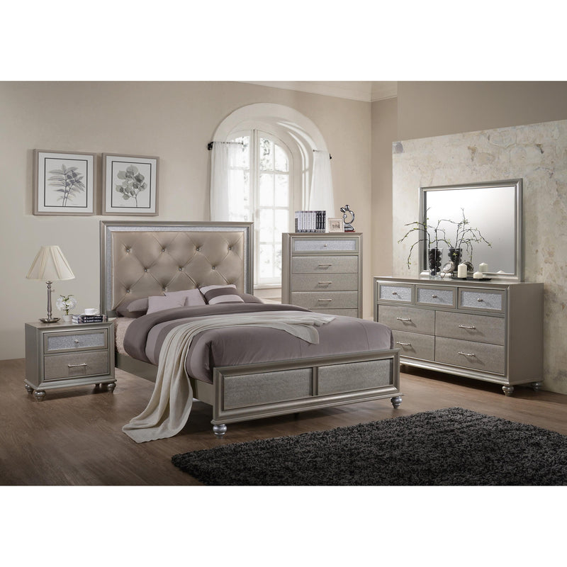 Crown Mark Lila B4390 7 pc Queen Panel Bedroom Set IMAGE 1