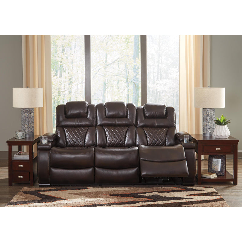 Signature Design by Ashley Warnerton 75407U2 2 pc Power Reclining Living Room Set IMAGE 4