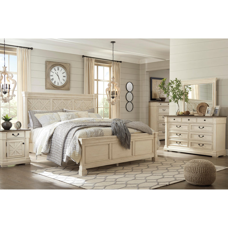 Signature Design by Ashley Bolanburg B647 8 pc Queen Panel Bedroom Set IMAGE 2