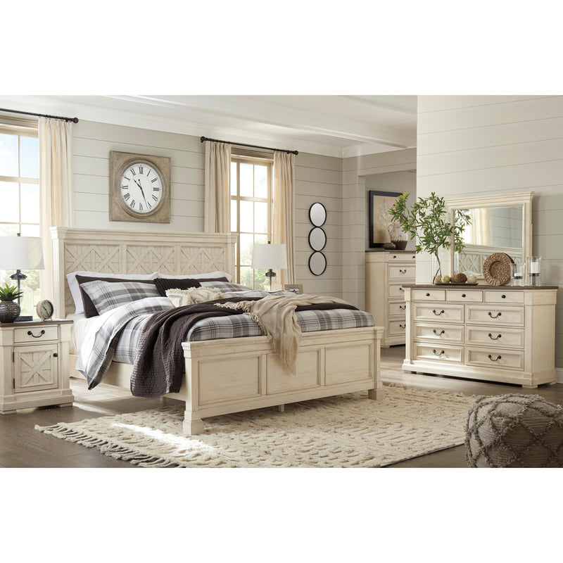 Signature Design by Ashley Bolanburg B647B22 8 pc King Panel Bedroom Set IMAGE 1