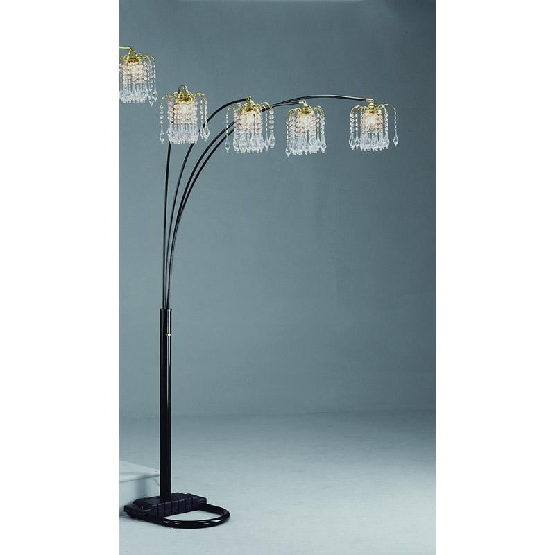 Crown Mark Floorstanding Lamp 4893BK IMAGE 1