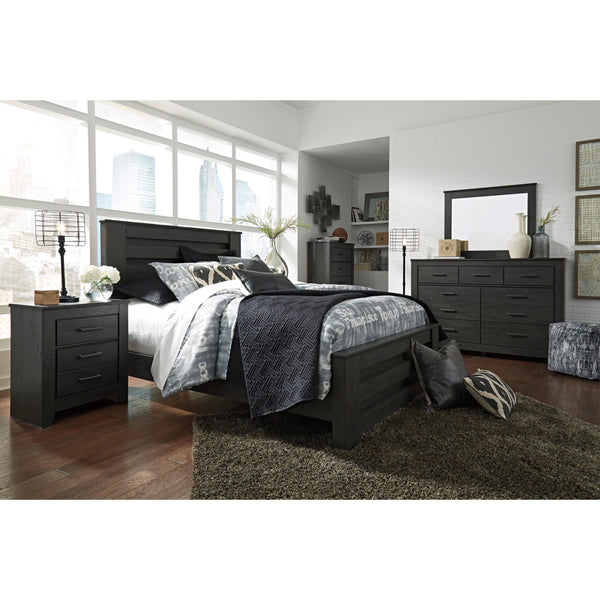 Signature Design by Ashley Brinxton B249 7 pc Queen Panel Bedroom Set IMAGE 1