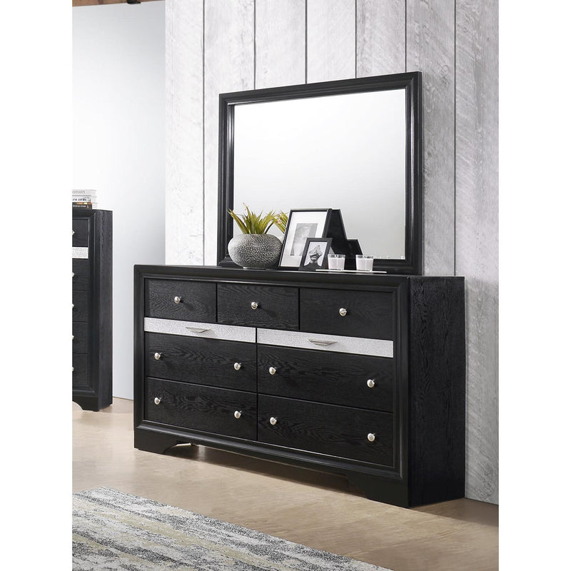 Crown Mark Regata B4670-Q 6 pc Queen Panel Bedroom Set with Storage IMAGE 4