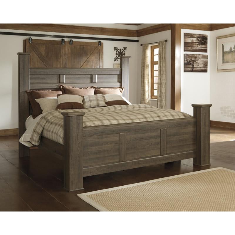 Signature Design by Ashley Juararo California King Poster Bed B251-68/B251-66/B251-94 IMAGE 1