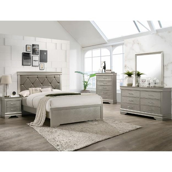 Crown Mark Amalia B6910 7 pc Full Panel Bedroom Set IMAGE 1