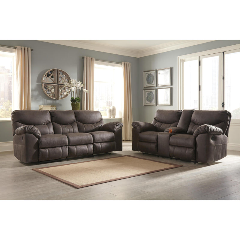 Signature Design by Ashley Boxberg 33803U1 2 pc Reclining Living Room Set IMAGE 2