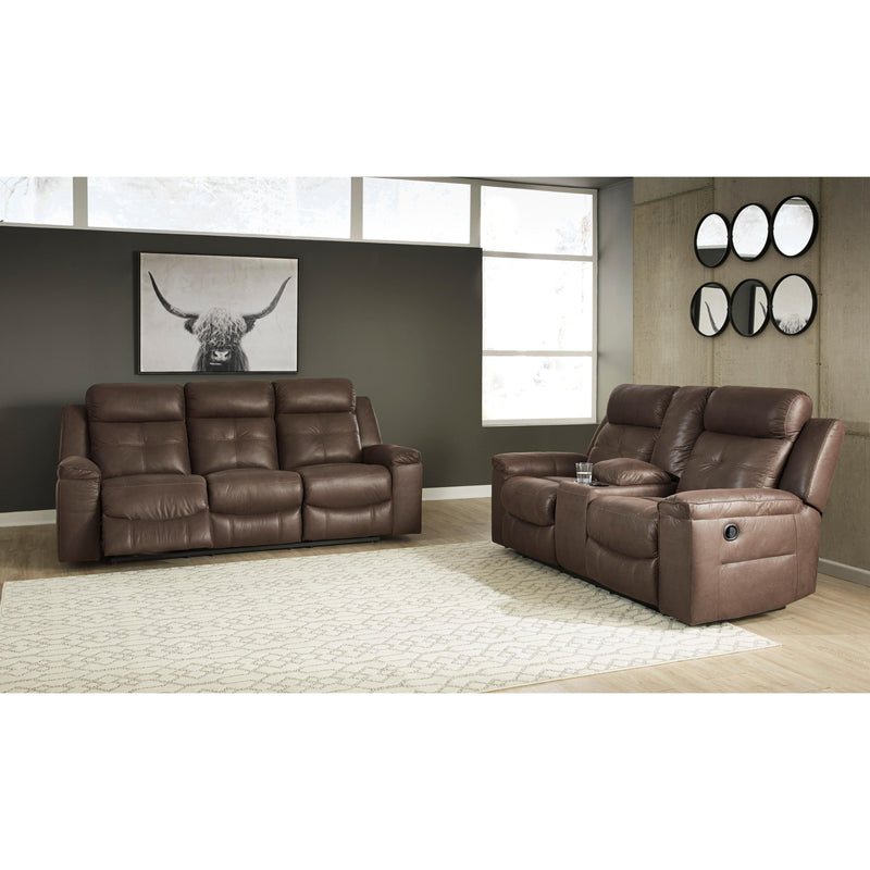 Signature Design by Ashley Jesolo 86704U1 3 pc Reclining Living Room Set IMAGE 4