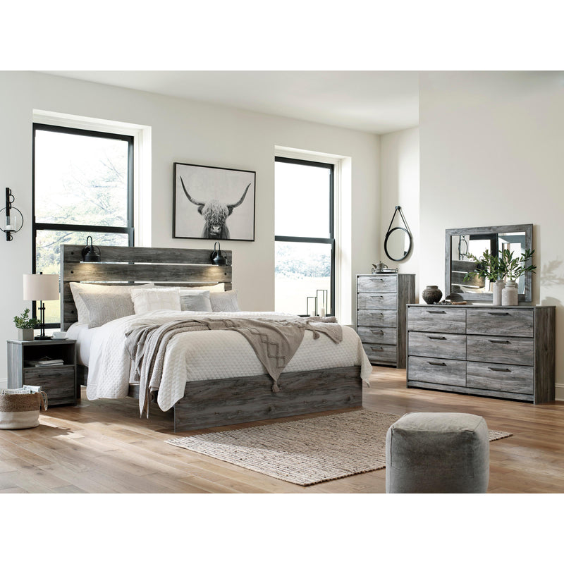 Signature Design by Ashley Baystorm B221B42 6 pc King Panel Bedroom Set IMAGE 2