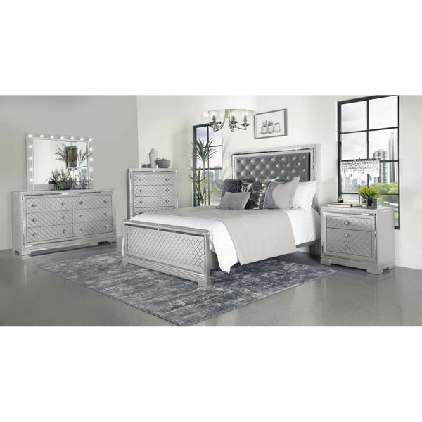 Coaster Furniture Eleanor 223461KE-S5 7 pc King Upholstered Bedroom Set IMAGE 1