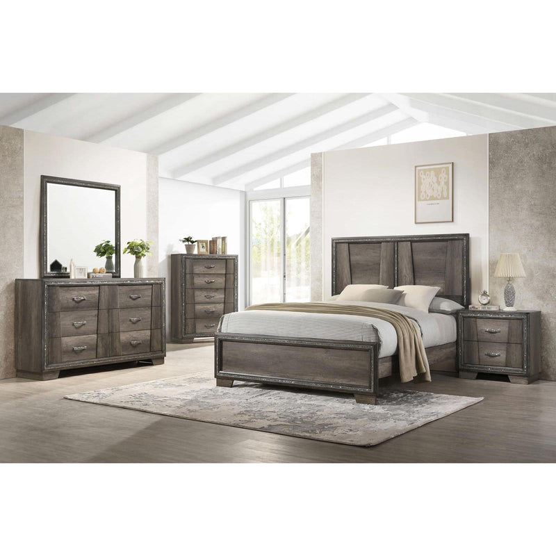 Coaster Furniture Janine 223551Q-S5 7 pc Queen Panel Bedroom Set IMAGE 1