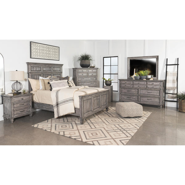 Coaster Furniture Avenue 224031KE-S4 6 pc King Panel Bedroom Set IMAGE 1