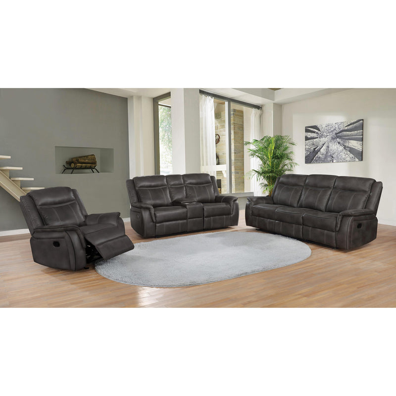 Coaster Furniture Lawrence 603504-S3 3 pc Power Reclining Living Room Set IMAGE 2