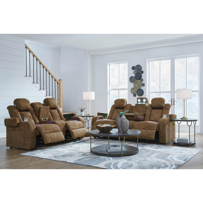 Signature Design by Ashley Wolfridge 60703U1 2 pc Power Reclining Living Room Set IMAGE 2