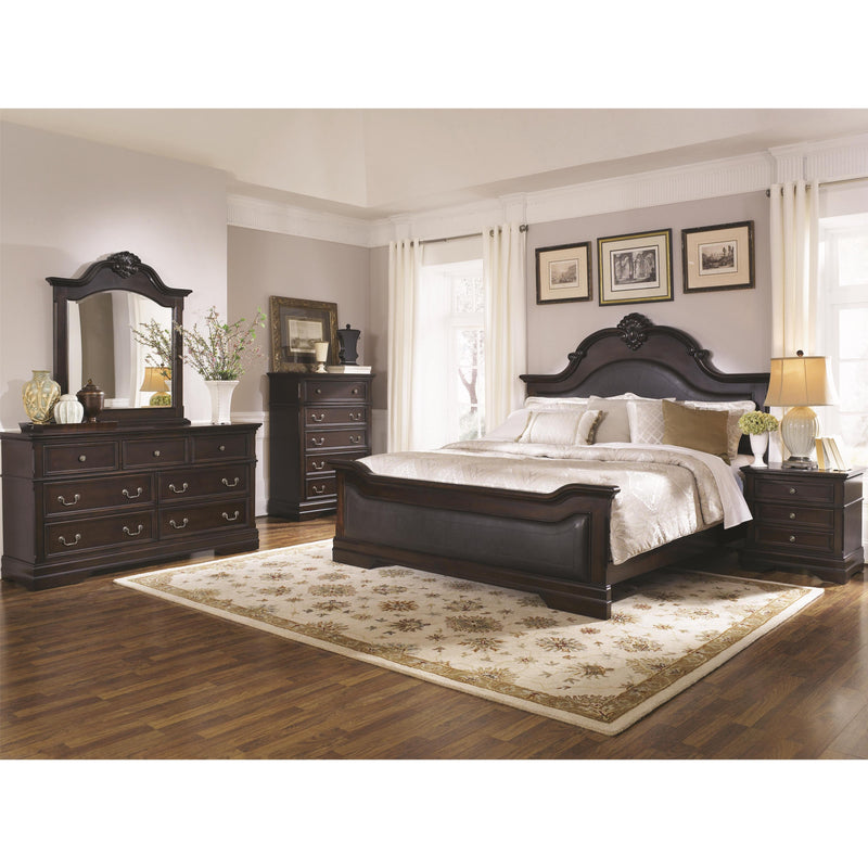 Coaster Furniture Cambridge King Upholstered Panel Bed 203191KE IMAGE 2