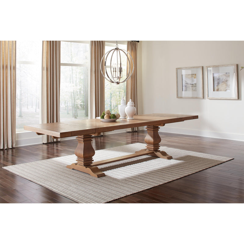 Coaster Furniture Florence Dining Table with Trestle Base 180201 IMAGE 2