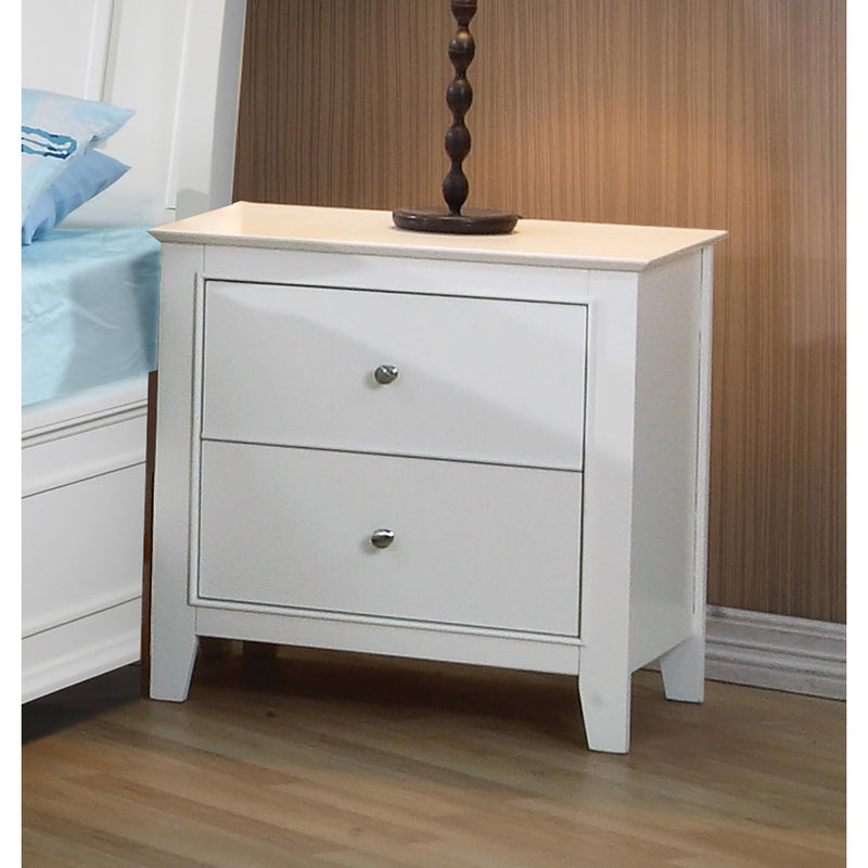 Coaster Furniture Selena 2-Drawer Kids Nightstand 400232 IMAGE 1