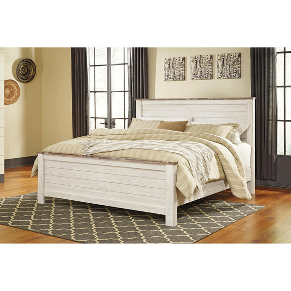 Signature Design by Ashley Willowton King Panel Bed B267-58/B267-56/B267-99 IMAGE 1