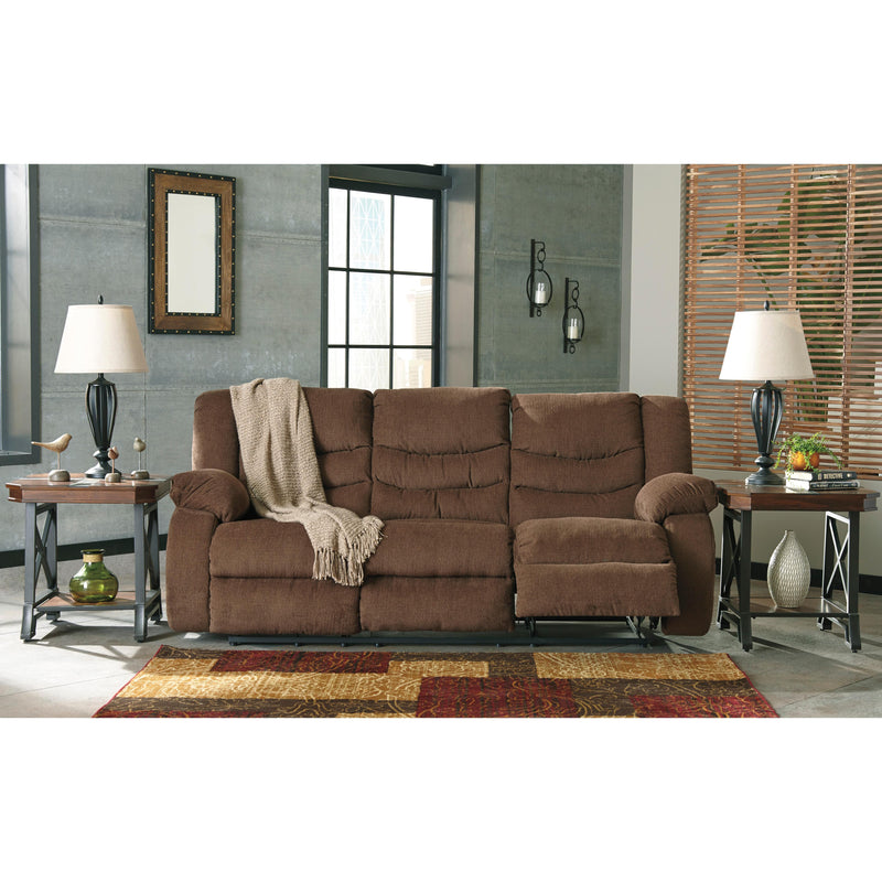 Signature Design by Ashley Tulen Reclining Fabric Sofa 9860588 IMAGE 3