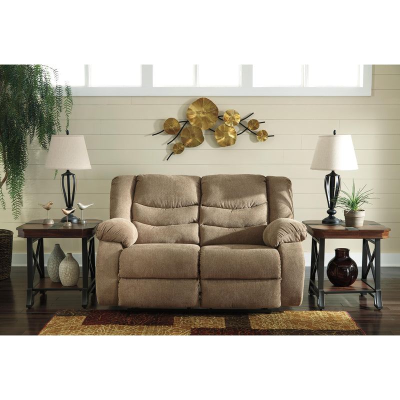 Signature Design by Ashley Tulen Reclining Fabric Loveseat 9860486 IMAGE 3