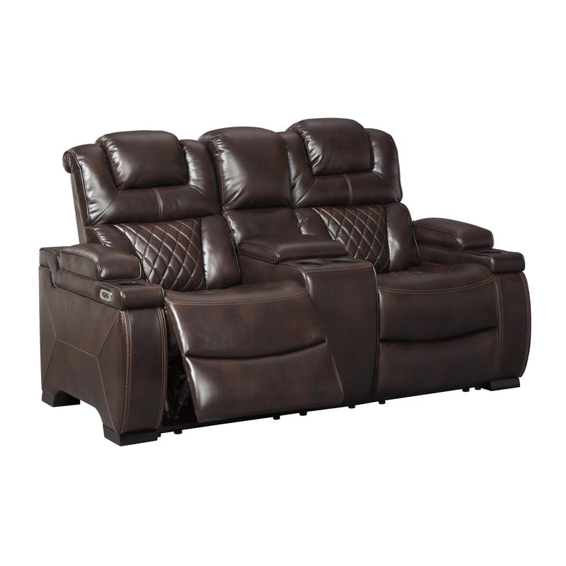 Signature Design by Ashley Warnerton Power Reclining Fabric Loveseat 7540718 IMAGE 2