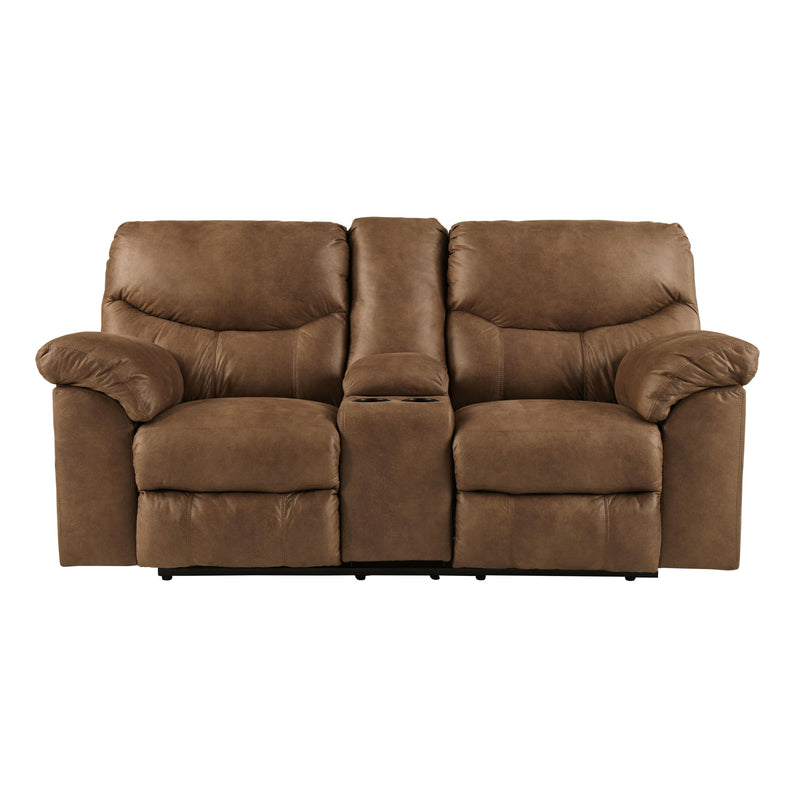 Signature Design by Ashley Boxberg Reclining Leather Look Loveseat 3380294 IMAGE 1