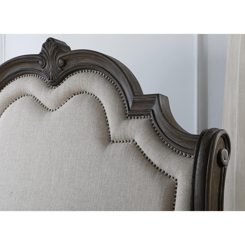 Crown Mark Sheffield King Upholstered Panel Bed B1120-K-HB/B1120-K-FB/B1120-KQ-RAIL IMAGE 2