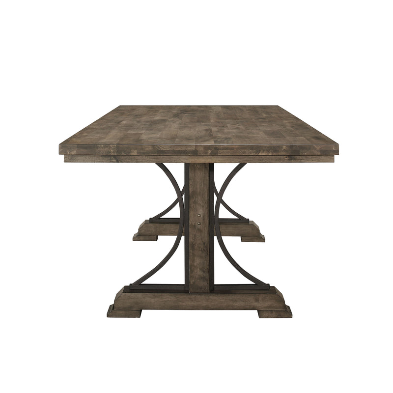 Crown Mark Quincy Dining Table with Trestle Base 2131T-4079 IMAGE 3