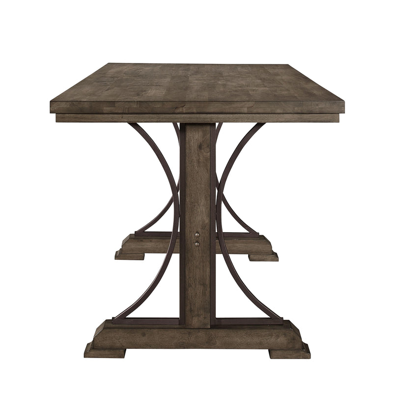 Crown Mark Quincy Counter Height Dining Table with Trestle Base 2831T-3671-TOP/2831T-3671-BASE IMAGE 3