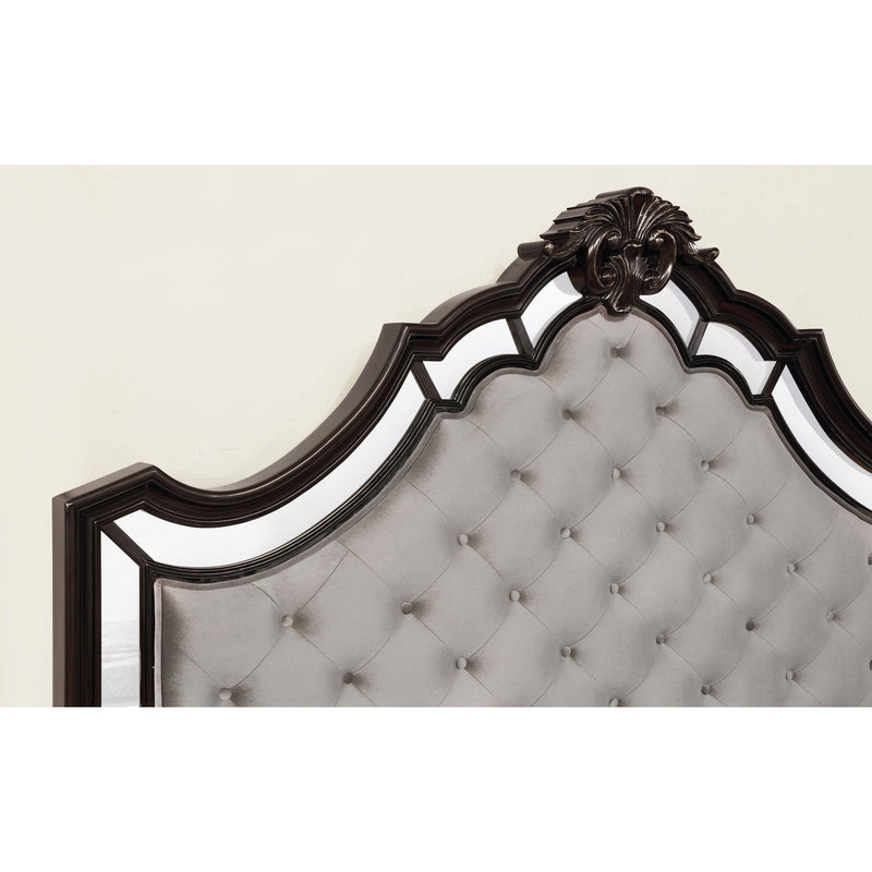 Crown Mark Bankston Queen Upholstered Panel Bed B1660-Q-HB/B1660-Q-FB/B1660-KQ-RAIL IMAGE 4