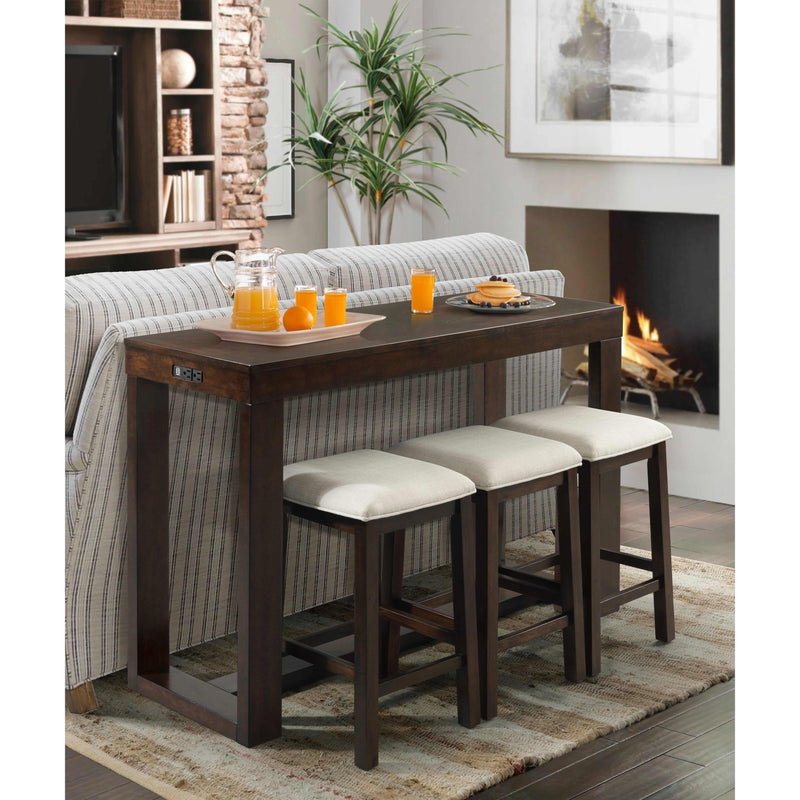 Elements International 4 pc Pub Height Dinette THY100BTSP IMAGE 5