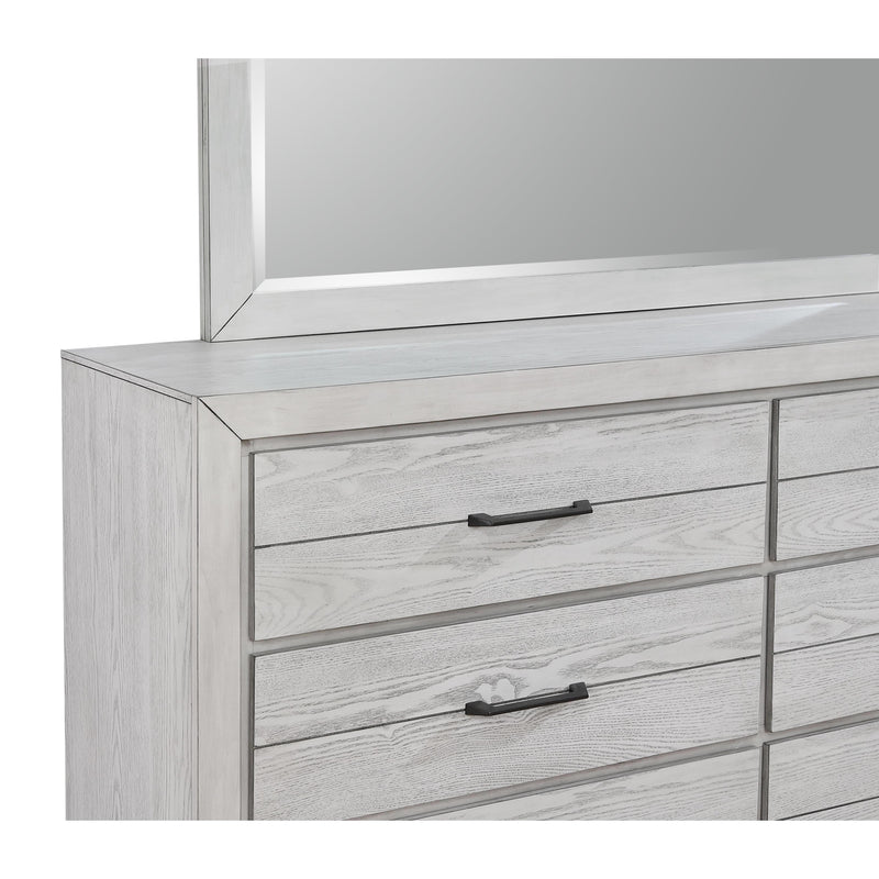 Crown Mark White Sands 6-Drawer Dresser B8260-1 IMAGE 3