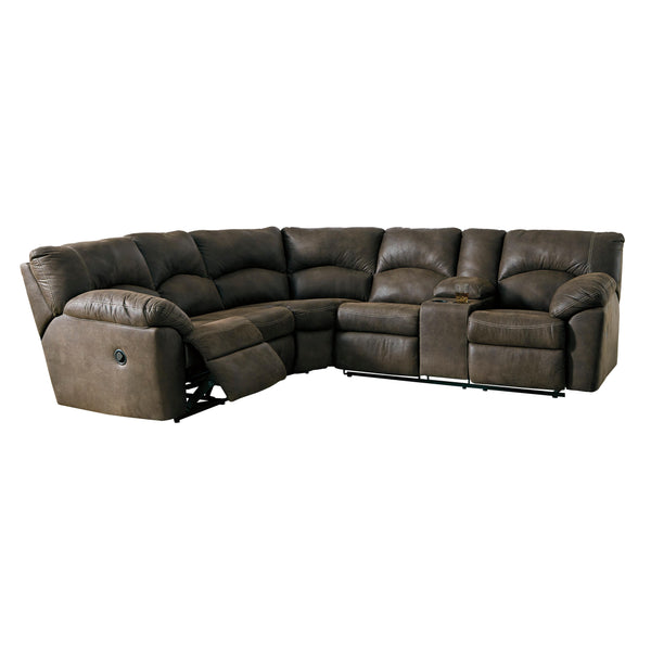 Signature Design by Ashley Tambo Reclining Fabric 2 pc Sectional 2780248/2780249 IMAGE 1