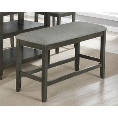 Crown Mark Nina Counter Height Bench 2715GY-BENCH IMAGE 1