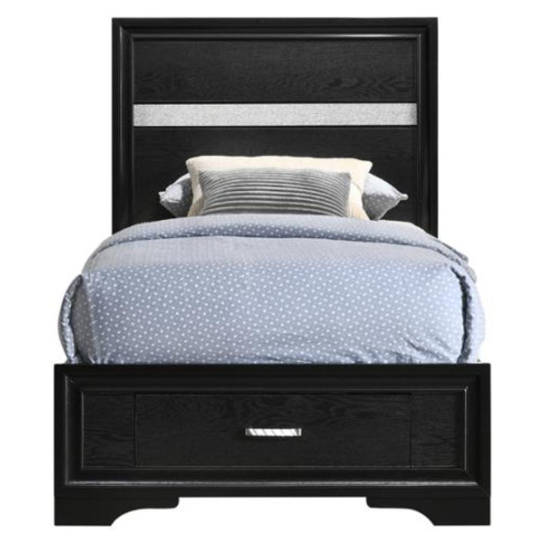 Coaster Furniture Miranda Twin Panel Bed with Storage 206361T IMAGE 2