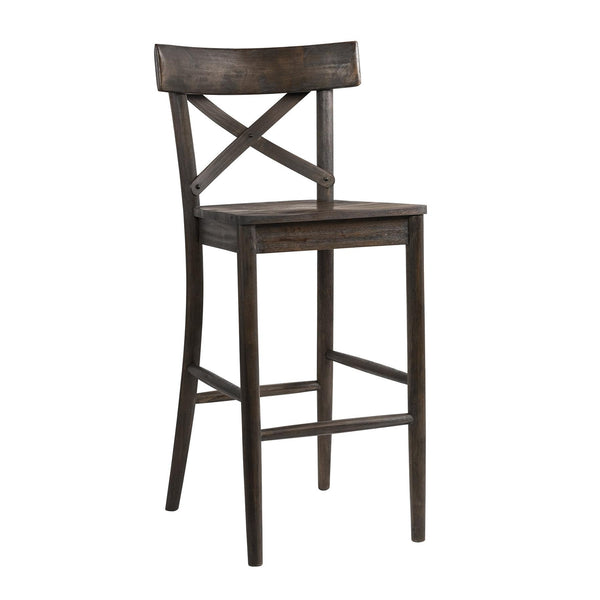 Elements International Coronado Pub Height Stool LCO100BST IMAGE 1