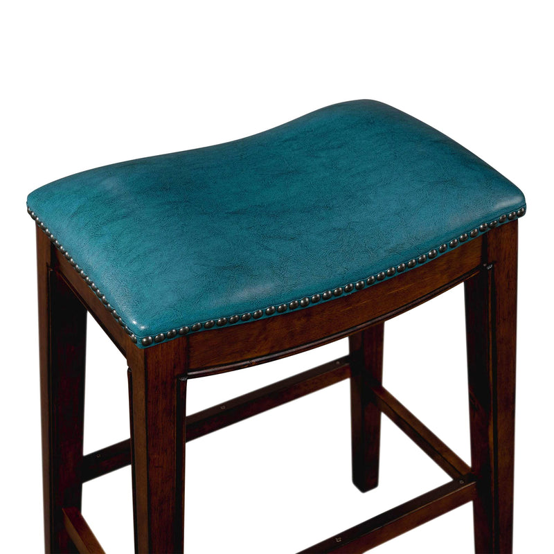 Elements International Fiesta Pub Height Stool LFS100BSTBL IMAGE 5