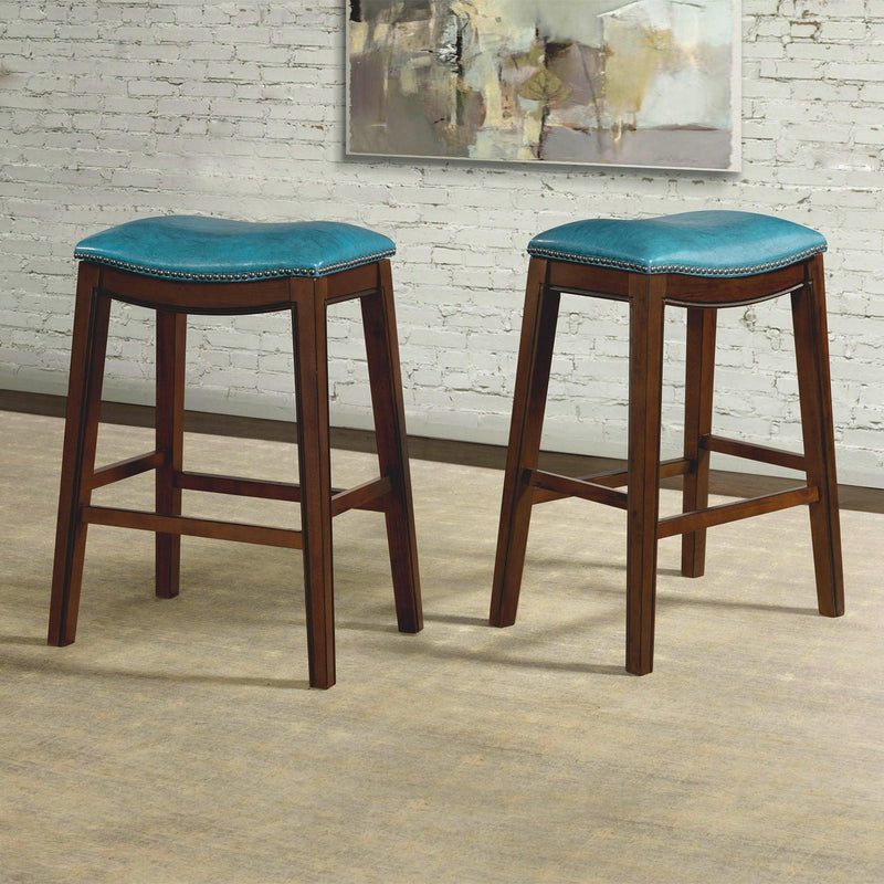 Elements International Fiesta Pub Height Stool LFS100BSTBL IMAGE 8