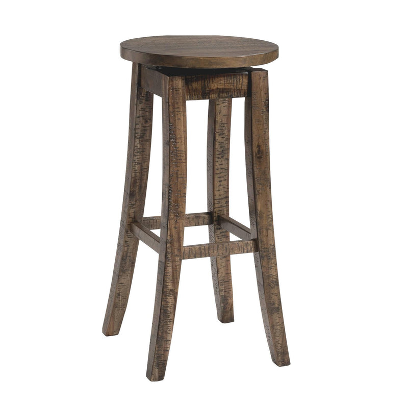 Elements International Finn Pub Height Stool DFN100BSWSBTWE IMAGE 1