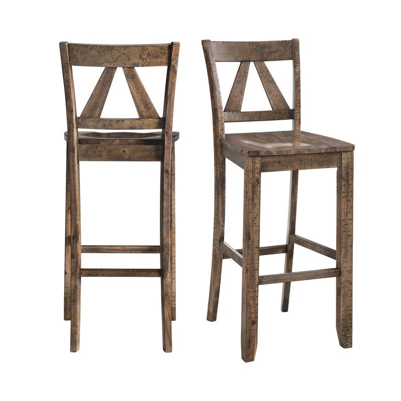 Elements International Finn Pub Height Stool DFN100BSBSBTWE IMAGE 11