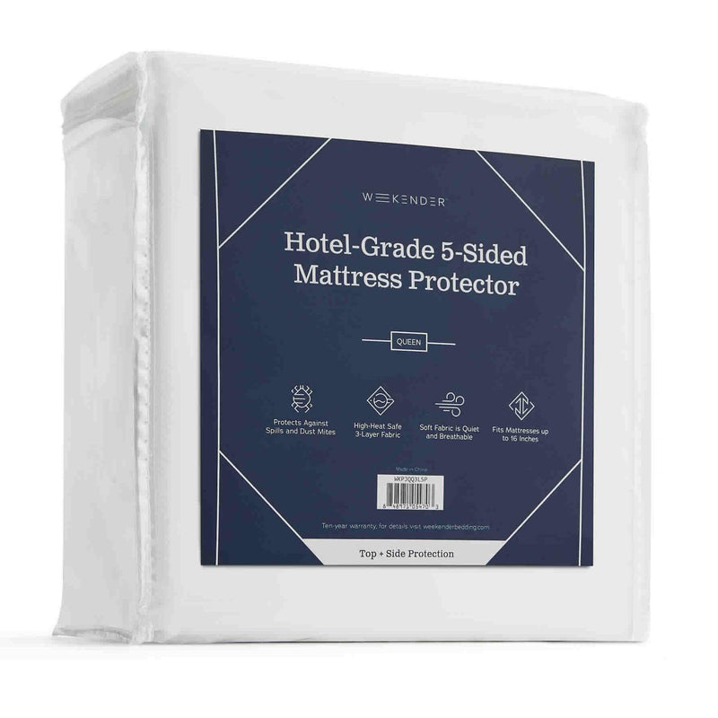 Weekender Weekender Hotel-Grade 5-Sided Mattress Protector (Queen) IMAGE 2