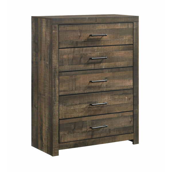 Elements International Bailey 5-Drawer Chest BY500CH IMAGE 1
