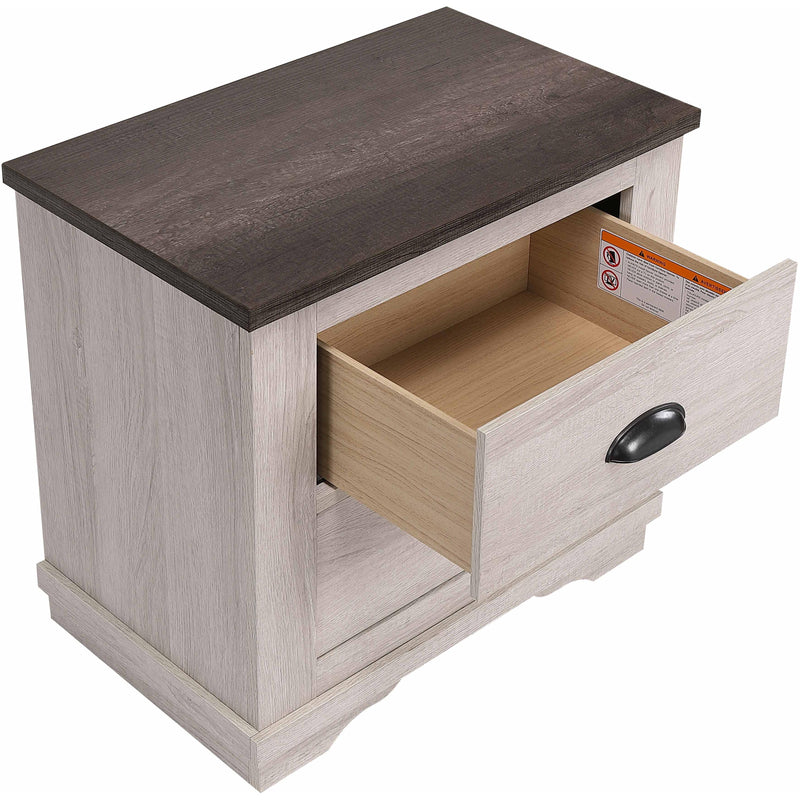 Crown Mark Coralee 2-Drawer Nightstand B8130-2 IMAGE 2