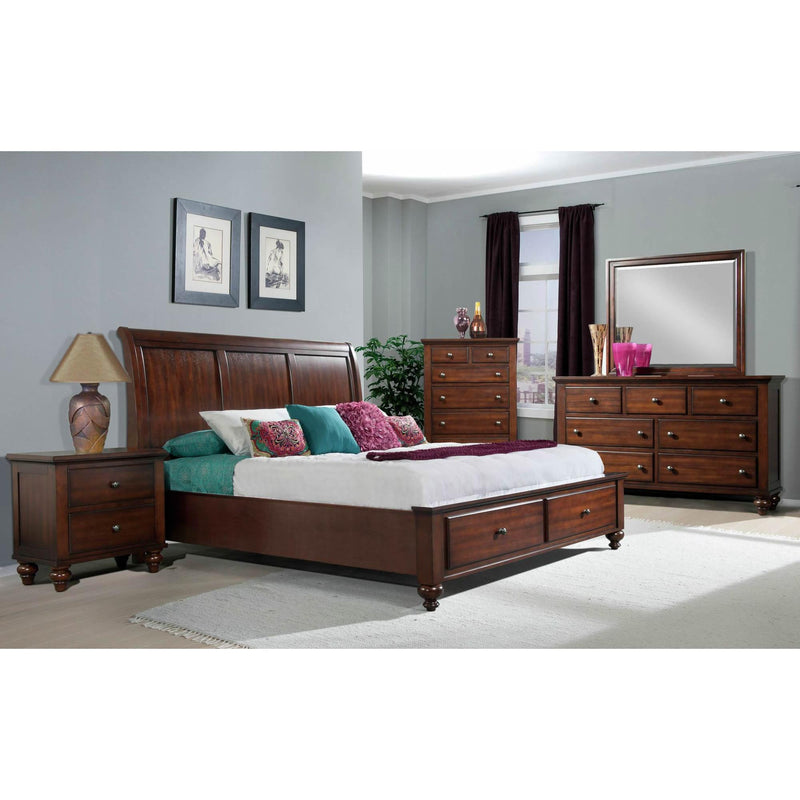 Elements International Chatham King Bed with Storage CH777KB IMAGE 3