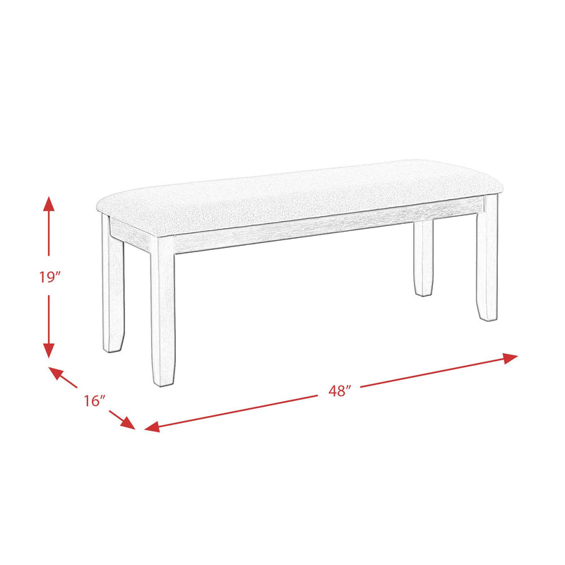 Elements International Martin Brown 6 pc Dinette DMT7006DS IMAGE 15