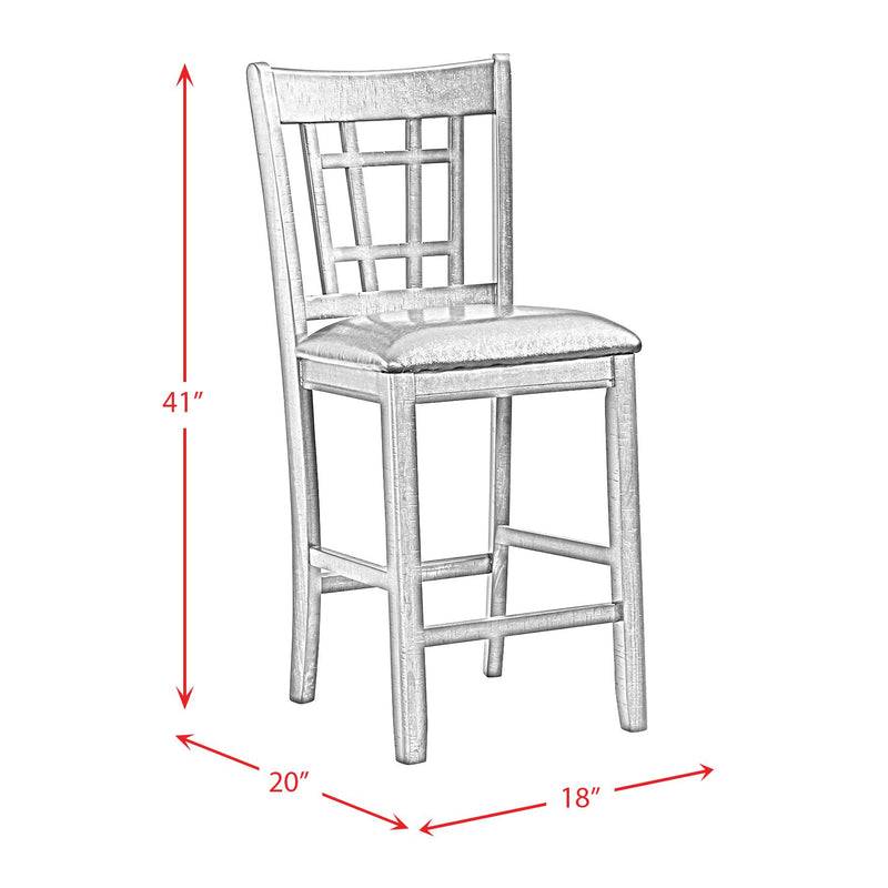 Elements International Max Counter Height Dining Chair DMX600SC IMAGE 14