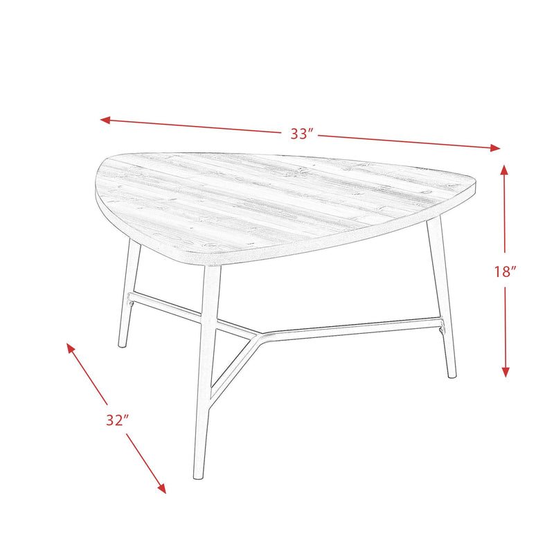 Elements International Tribeca Nesting Tables CTB100CTE IMAGE 10