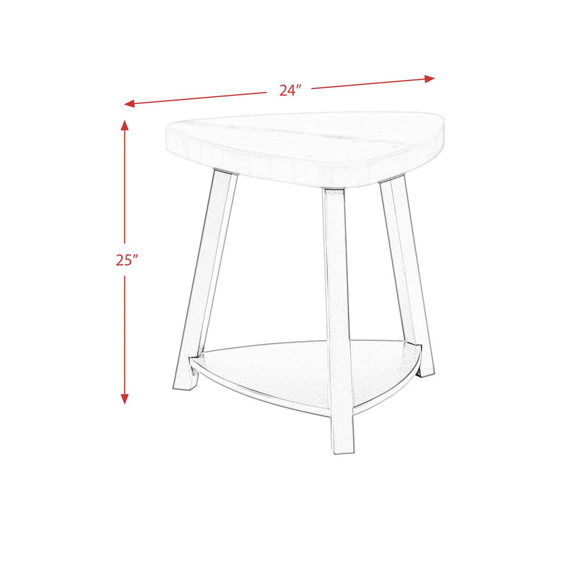 Elements International Trinity End Table CTN100ET IMAGE 9