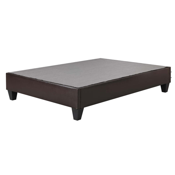 Elements International Abby Full Upholstered Platform Bed UBB101FBBO IMAGE 1