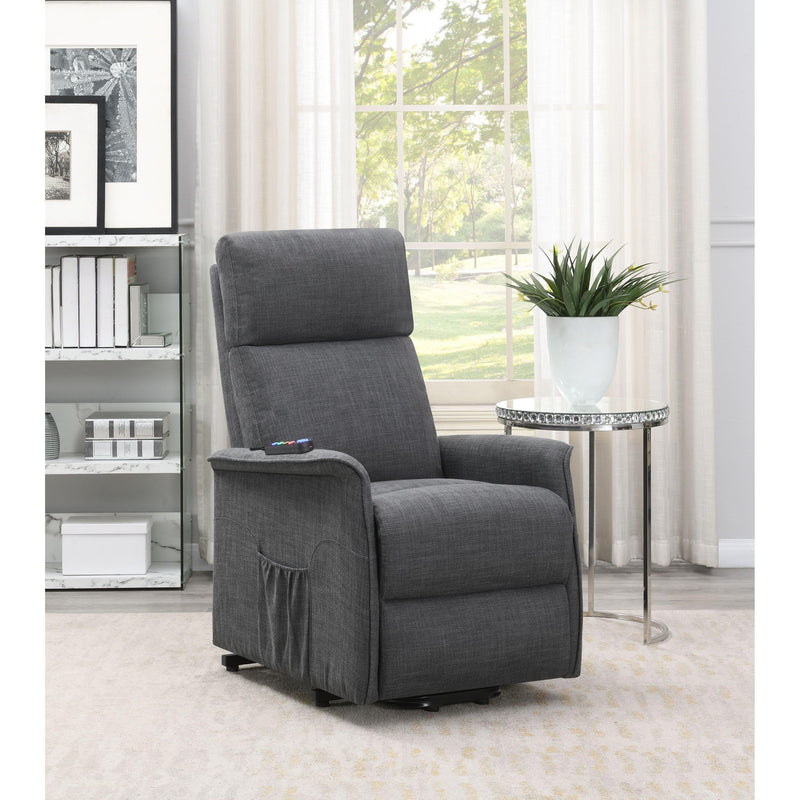 Coaster Furniture Fabric Lift Chair with Heat and Massage 609406P IMAGE 8