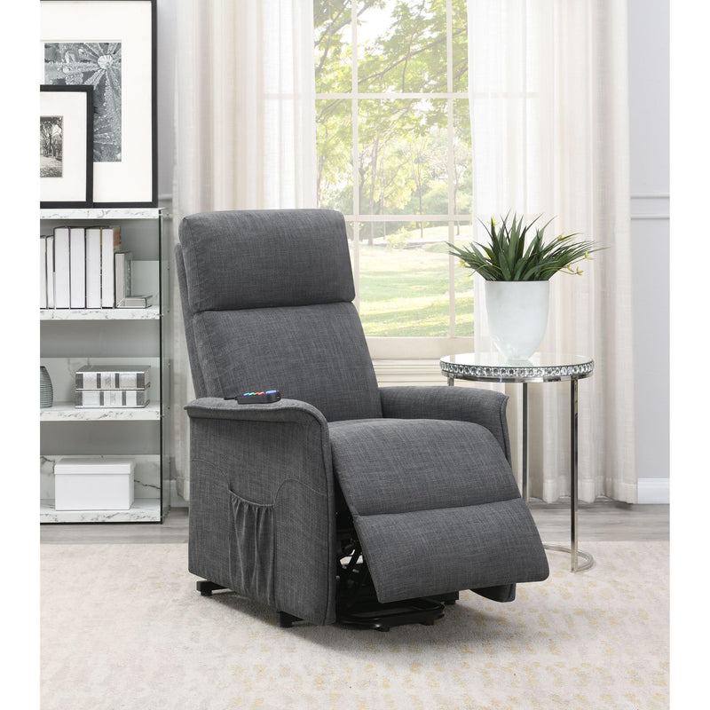 Coaster Furniture Fabric Lift Chair with Heat and Massage 609406P IMAGE 9